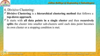 Comprehensive Overview of Clustering Techniques in Machine Learning | PPTX