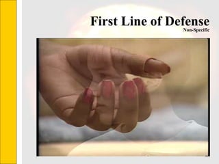 First Line of Defense Non-Specific 