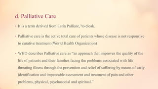 Nursing Care for Terminally Ill Elderly Patients | PDF