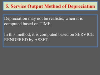 Comprehensive Guide to Depreciation Methods in Engineering Economics | PPT