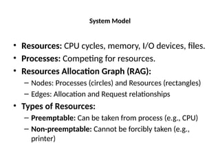 Resource Allocation Graph Rag Unit 5 Deadlock Operating System.pptx