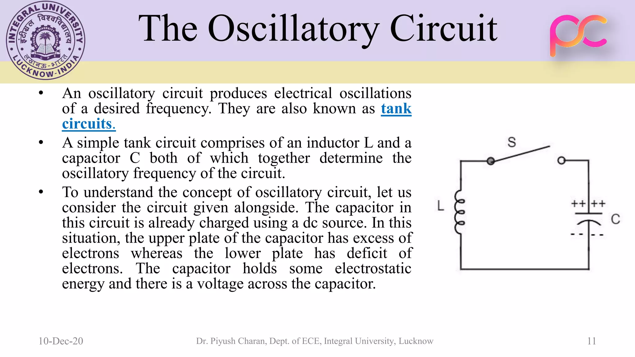 Unit 5 oscillators and voltage regulators