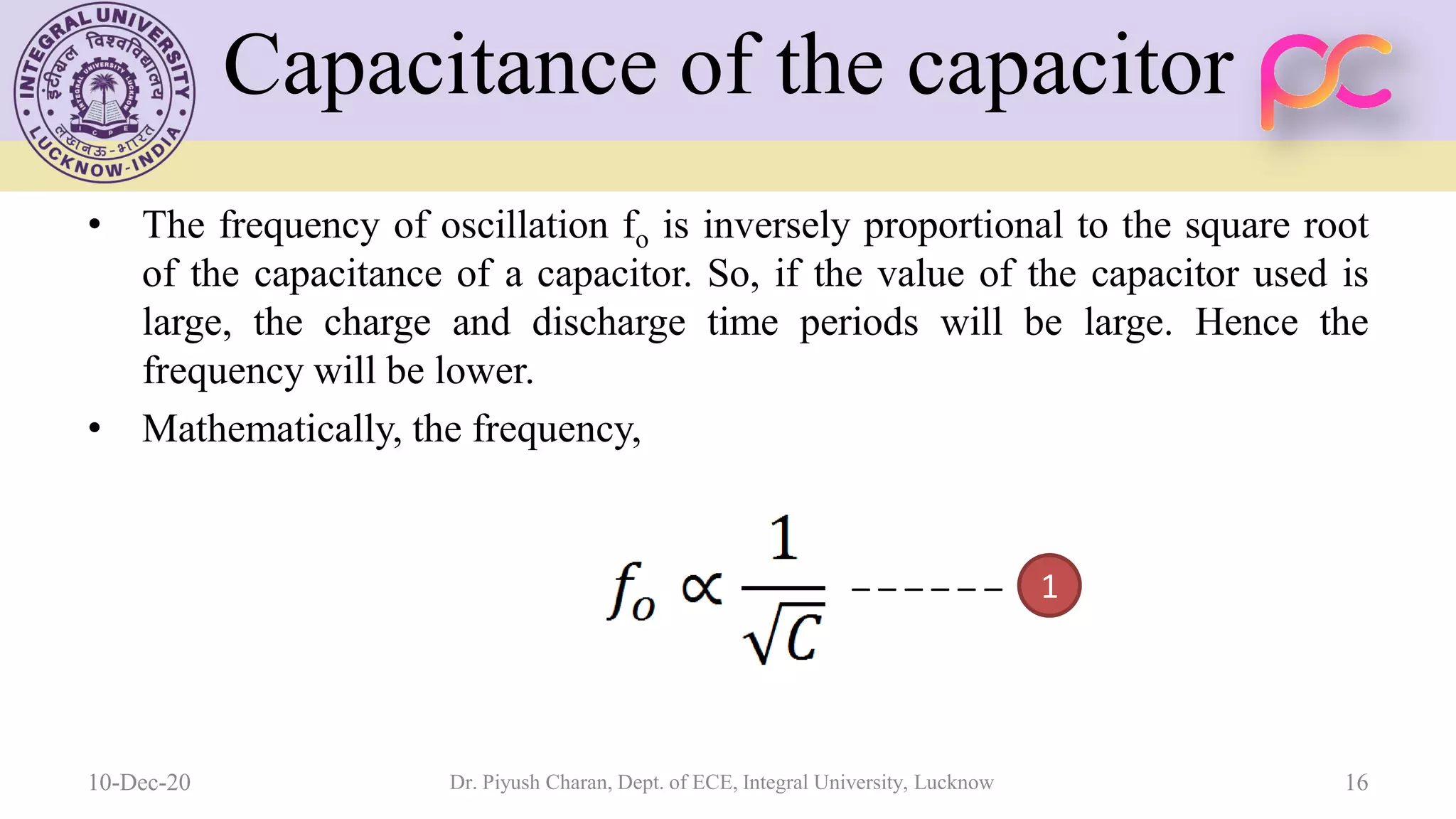 Unit 5 oscillators and voltage regulators