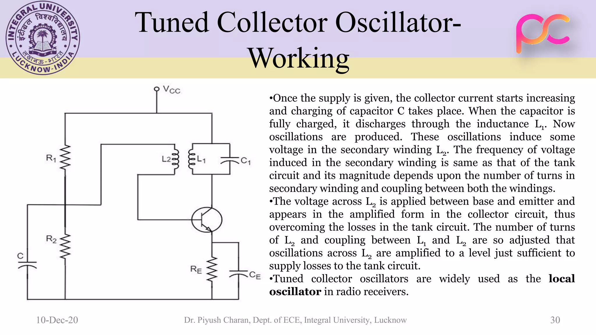 Unit 5 oscillators and voltage regulators