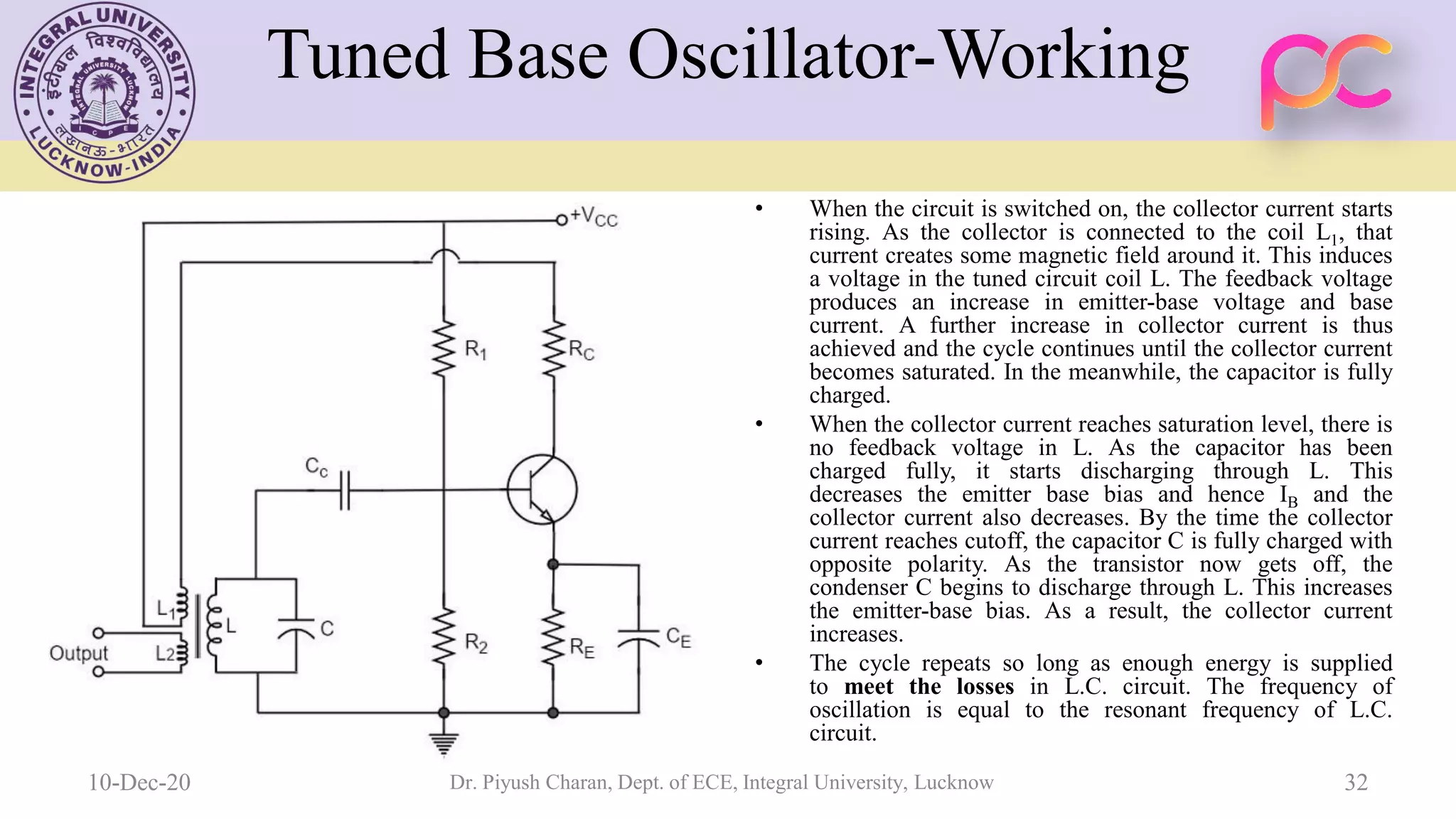 Unit 5 oscillators and voltage regulators