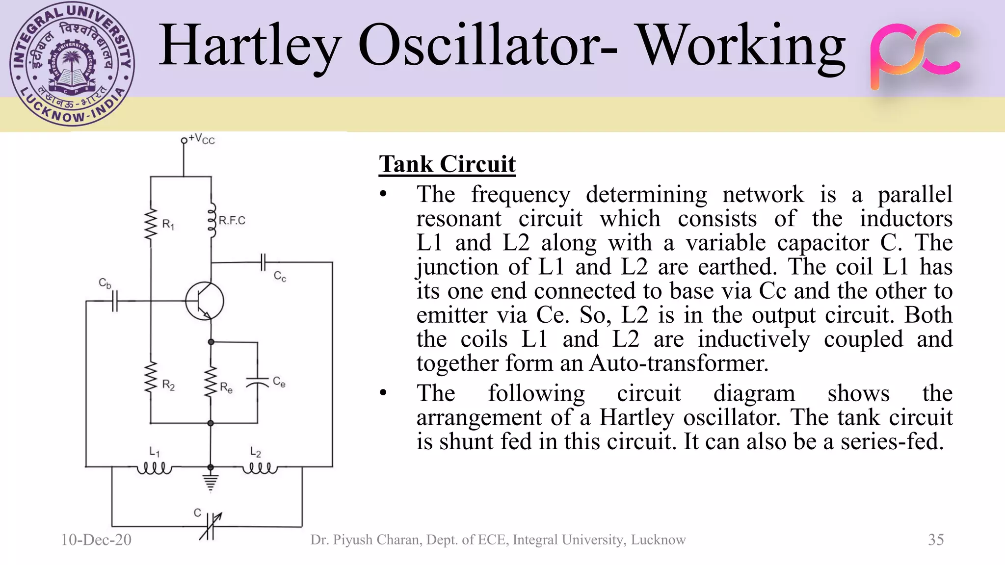 Unit 5 oscillators and voltage regulators