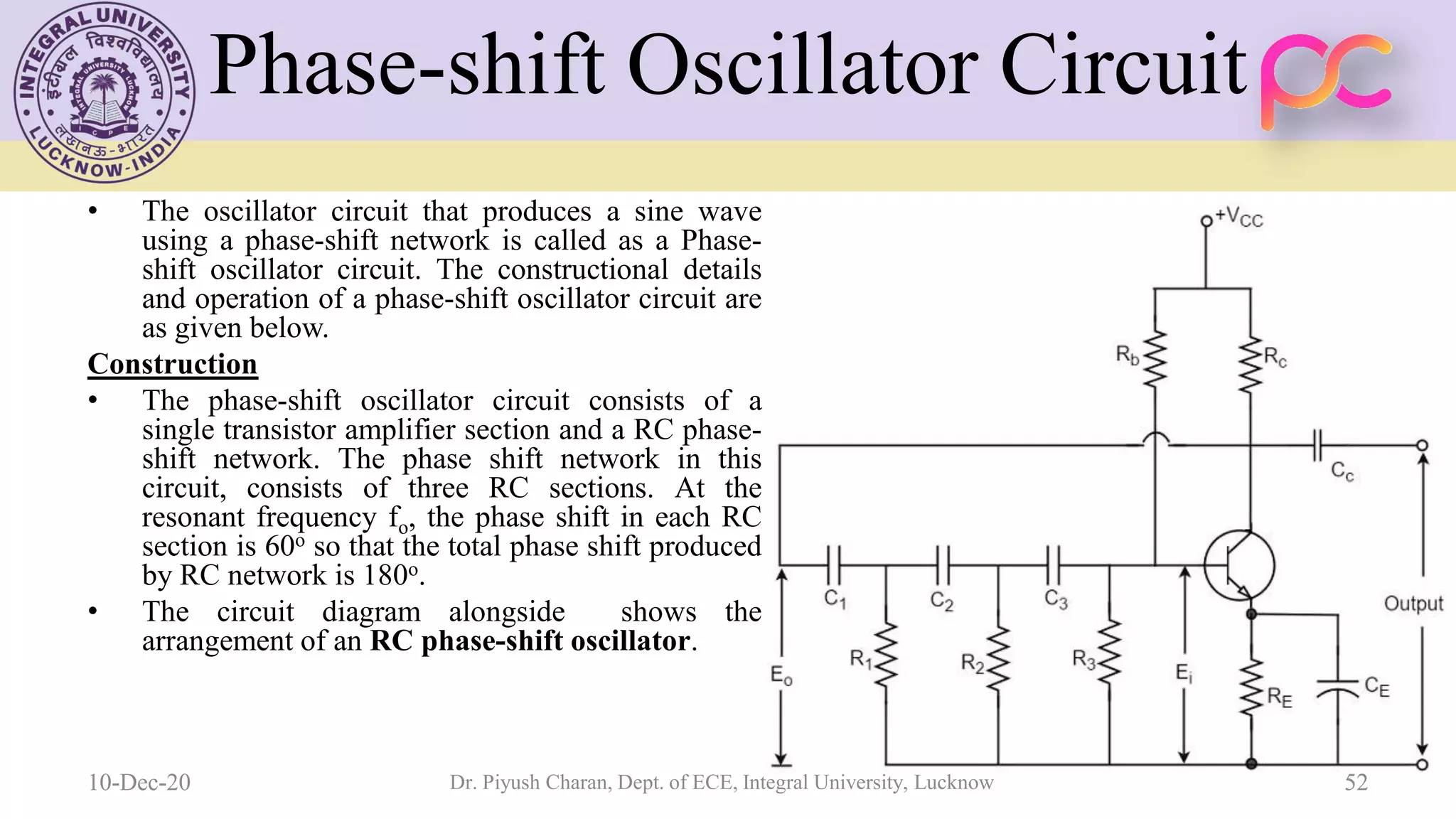 Unit 5 oscillators and voltage regulators