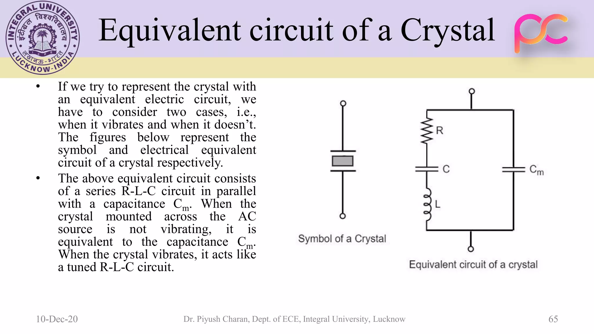 Unit 5 oscillators and voltage regulators