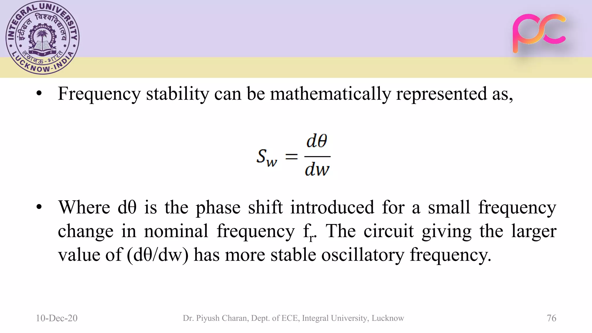 Unit 5 oscillators and voltage regulators