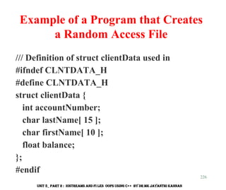 C++ IOSTREAMS and Files OOPs using Adv C++ | PDF