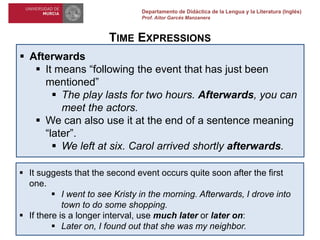 Following Time Comprehensive Guide to English Prepositions of Time, Place, and ...