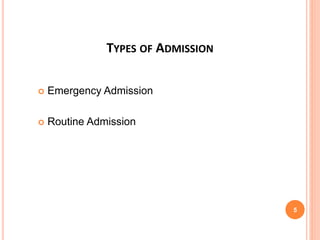 Admisson Routine Unit 5 (Process of Hospitalization).pptx