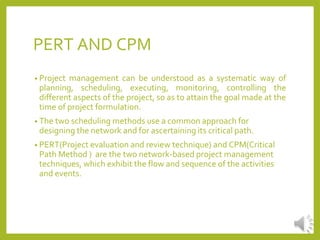 Unit 5 project management | PPTX