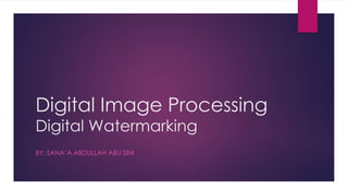 UNIT 5 R20 OE III PART C.pptx image processing | PPTX