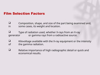 Comprehensive Overview of Non-Destructive Testing: Radiography and ...