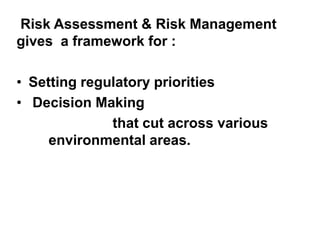 Unit 5 risk assessment and management | PPTX