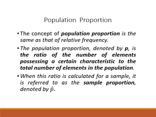 Sampling Distribution Of Sample Proportion