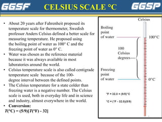Unit 5 temperature measurement | PPTX