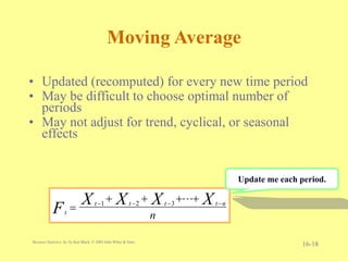 Unit5 Time Series Forecasting & Index Numbers.ppt