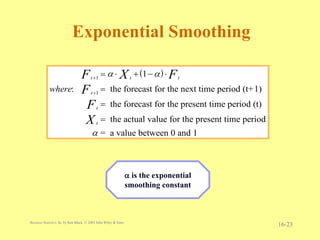 Unit5 Time Series Forecasting & Index Numbers.ppt