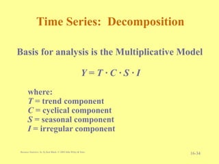 Unit5 Time Series Forecasting & Index Numbers.ppt