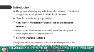 Comprehensive Overview of Electric Traction Systems and Components | PPT