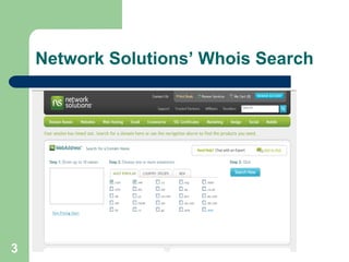 Network Solutions’ Whois Search




3
 
