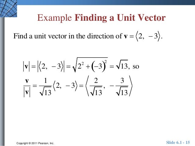 Unit vector calculator online