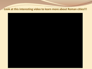 Unit 6. Roman Civilisation | PPTX