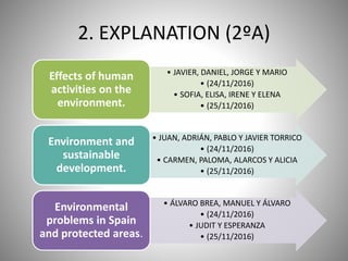 Unit 6. Human impact on the environment | PPTX