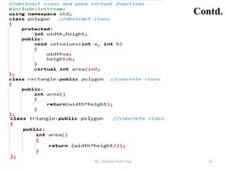 Contd.
26By: Tekendra Nath Yogi
 
