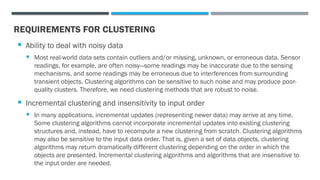 Comprehensive Overview of Clustering Algorithms in Data Mining | PPTX