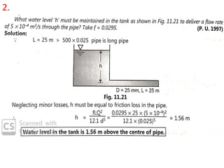 Flow Through Pipe | PDF