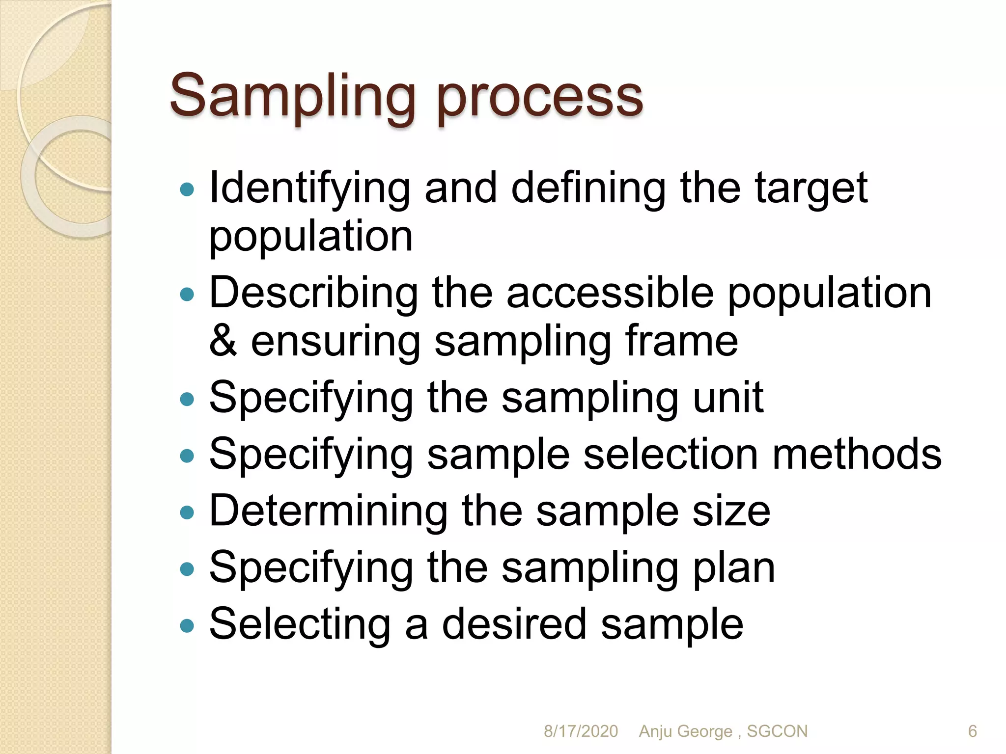 Sampling - everything you need to know in the basics of sampling!!!! | PPT
