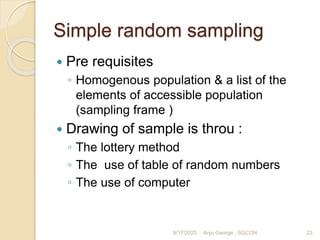 Sampling - everything you need to know in the basics of sampling!!!! | PPT