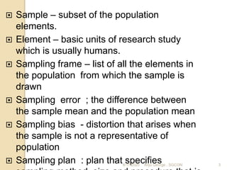 Sampling - everything you need to know in the basics of sampling!!!! | PPT