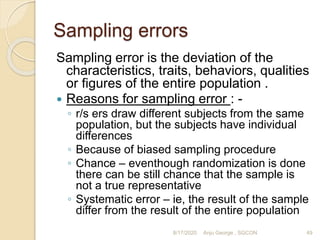 Sampling - everything you need to know in the basics of sampling!!!! | PPT