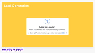 Lead Generation
 