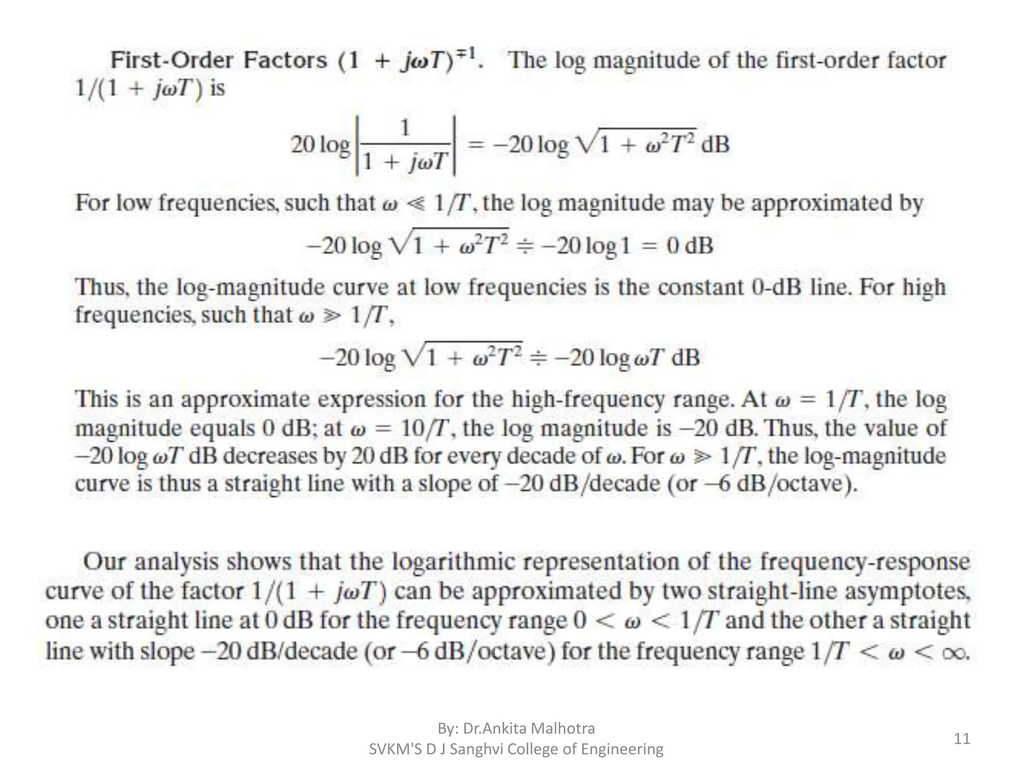 By: Dr.Ankita Malhotra
SVKM'S D J Sanghvi College of Engineering
11
 