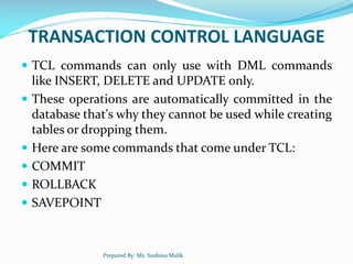 Database management system unit 1 Bca 2-semester notes | PDF