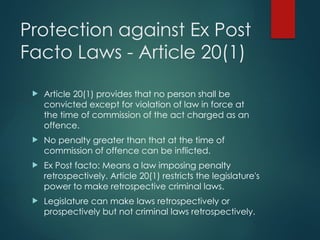 unit 6 Personal Liberty: Rights to an accused | PPTX