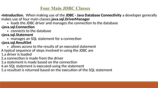 Comprehensive Guide to Java Database Connectivity (JDBC) Architecture ...