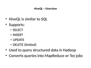 Unit 6 Applications on Big Data Using Pig and Hive.pptx