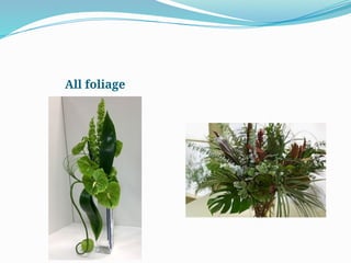 All foliage
 