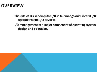 UNIT 6- IO Management and Disk Scheduling (1).pptx