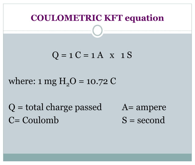 Unit 6 Water Content Determination and Moisture analysis
