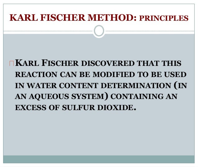Unit 6 Water Content Determination and Moisture analysis