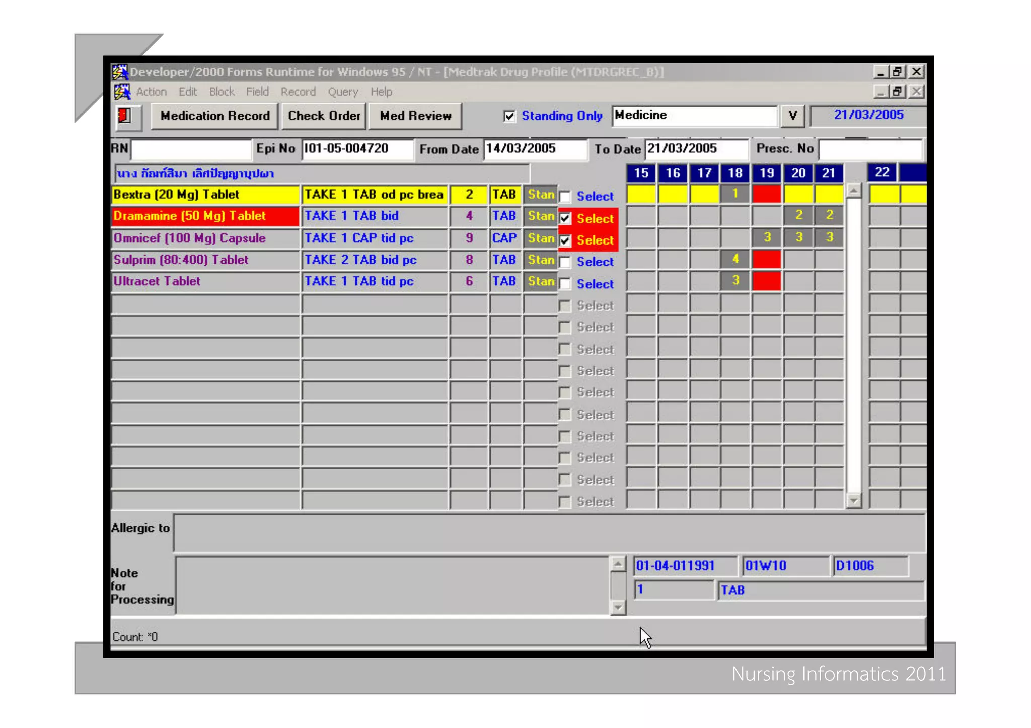 Nursing Informatics 2011 
 
