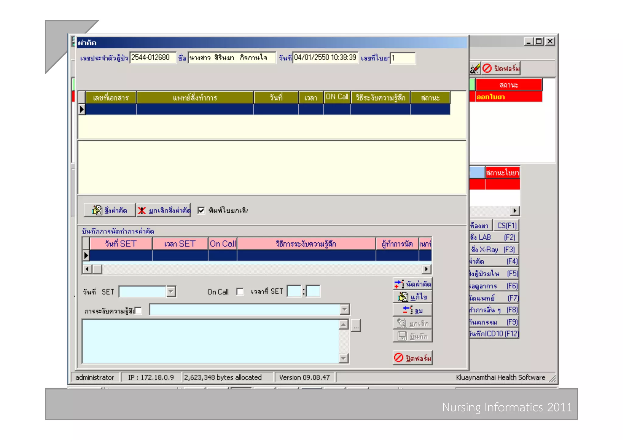 Nursing Informatics 2011 
 
