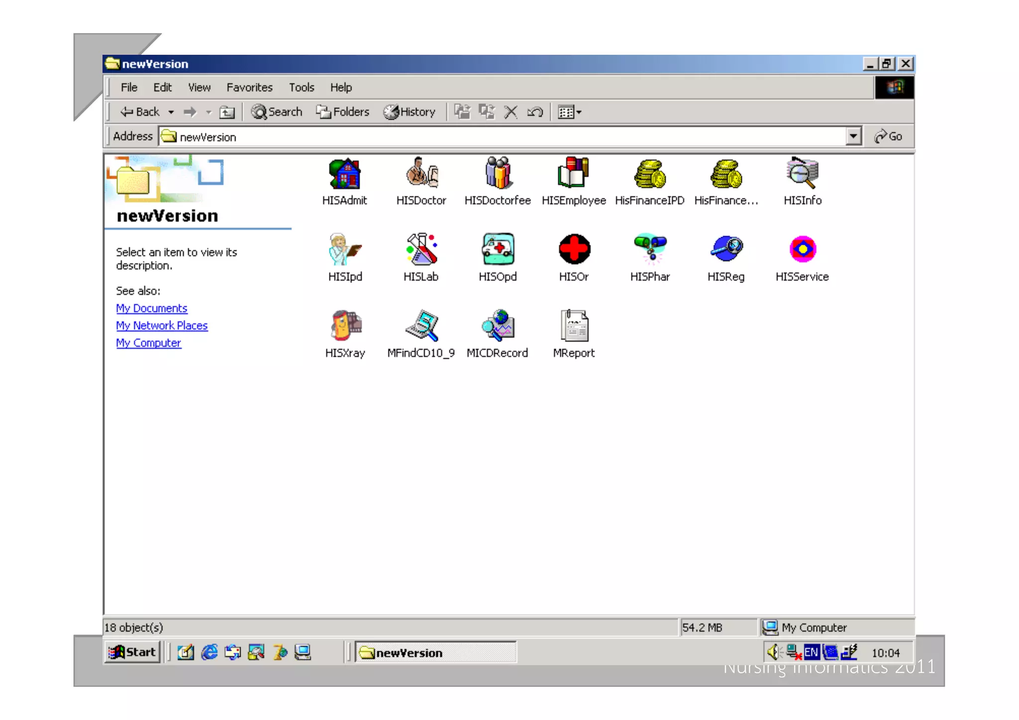 Nursing Informatics 2011 
 